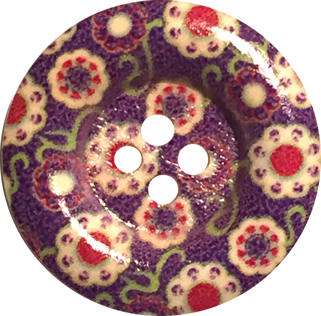 Purple Background, White And Red Flowers - Circle (1024x1009), Png Download