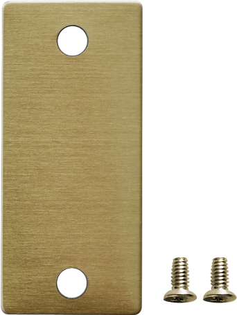 Ta-17 Deadbolt Strike Filler Plate - Deadbolt Cover Plate (644x501), Png Download