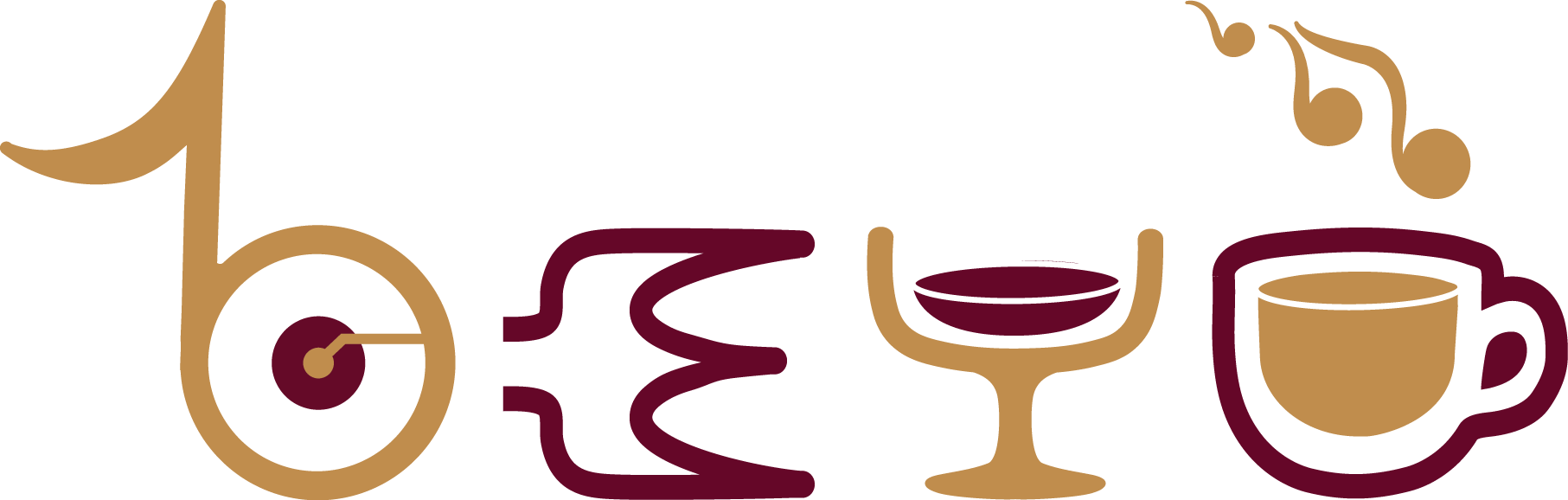 Diner Clipart Breakfast - Wine Glass (1813x578), Png Download