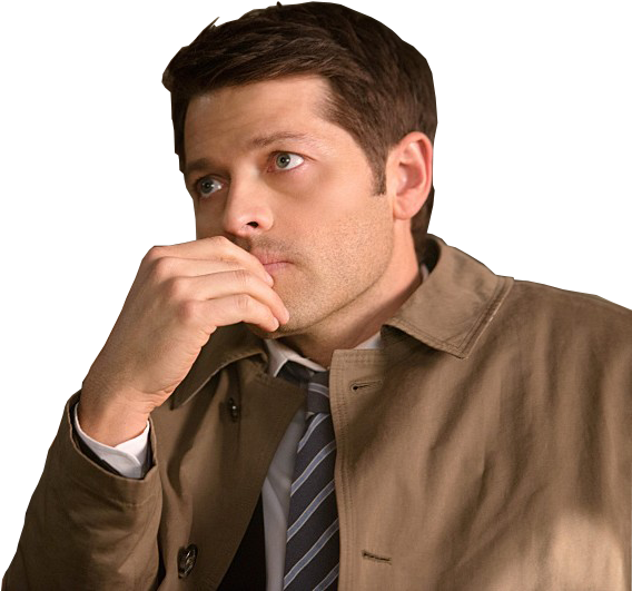 Sam, Dean, Crowley, Castiel, Rowena, Png, Descargar, - Supernatural Characters Castiel (775x534), Png Download