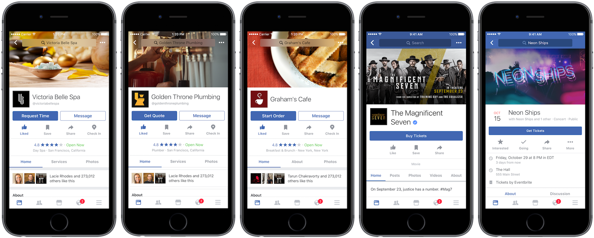 Indeed, Facebook Has Already Partnered With A Few Third - Facebook Page On Phone (2000x847), Png Download