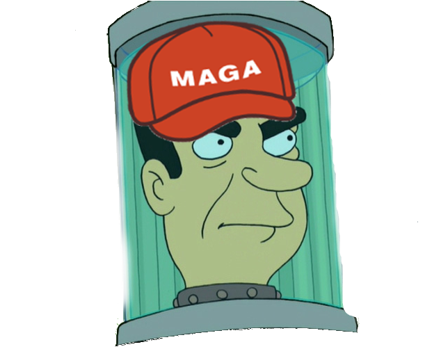 Maga United States Of America Green Cartoon - Cartoon (706x540), Png Download