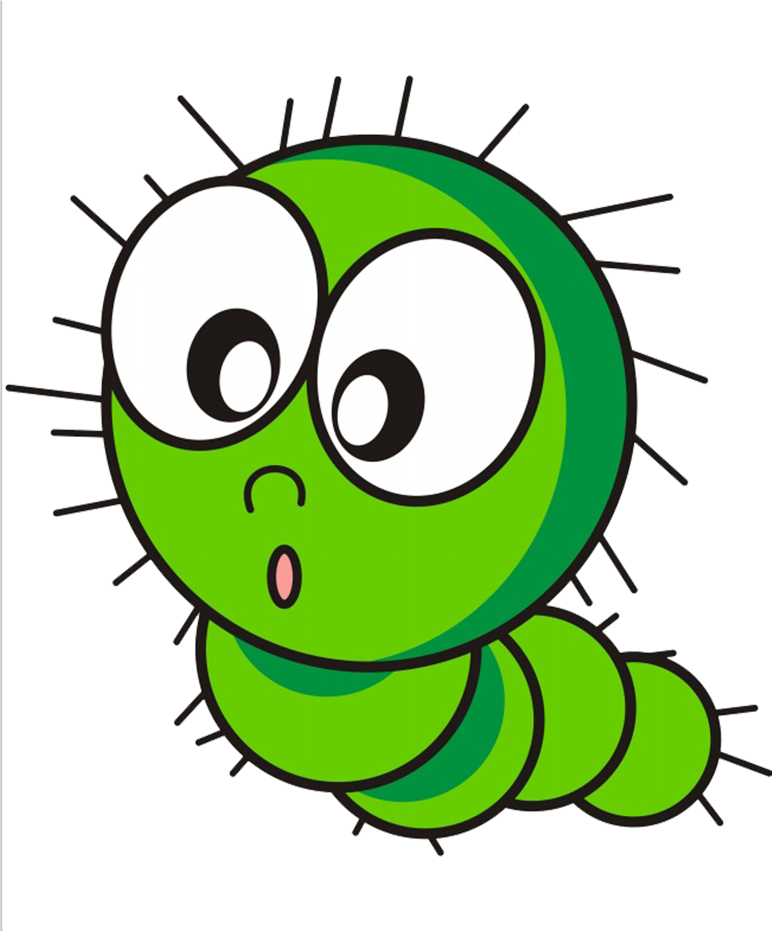 2953 X 2953 4 - 毛毛 虫 矢量 图 (2953x2953), Png Download