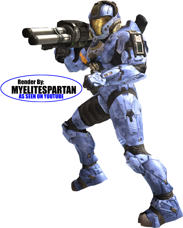 Halo Spartan Render Photo - Soldier (1024x1024), Png Download