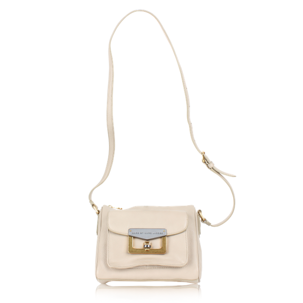 Marc By Marc Jacobs Beige Satchel Bag - Shoulder Bag (620x620), Png Download