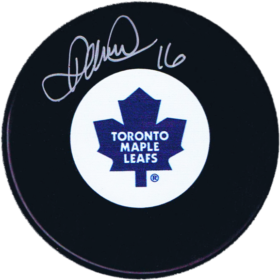 Darcy Tucker Autographed Toronto Maple Leafs Puck 600x - Toronto Maple Leaf Coins (600x614), Png Download