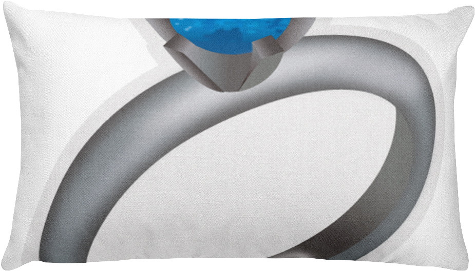 Emoji Bed Pillow - Cushion (1000x1000), Png Download