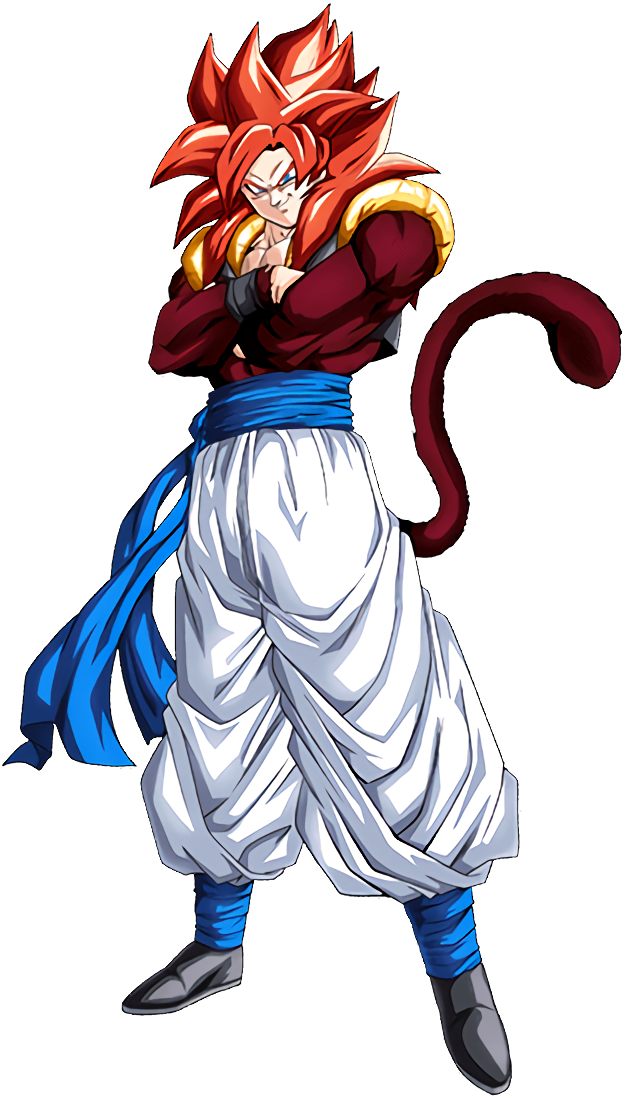 Supreme Fusion] Super Saiyan 4 Gogeta Hd Version [究極のフュージョン] - Dragon Ball Gogeta Ssj4 (852x1136), Png Download