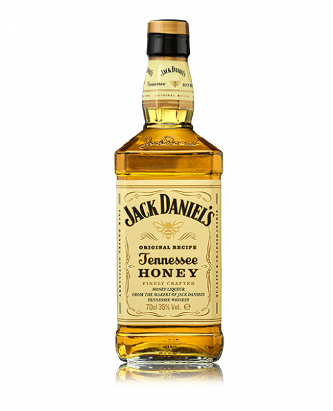Jack Daniels Honey 1 Litre (600x600), Png Download
