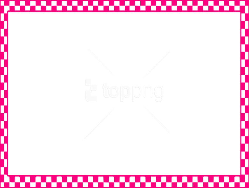 Pink Border Frame Png Pic Free Images Toppng - Race Car Blending Template (850x642), Png Download