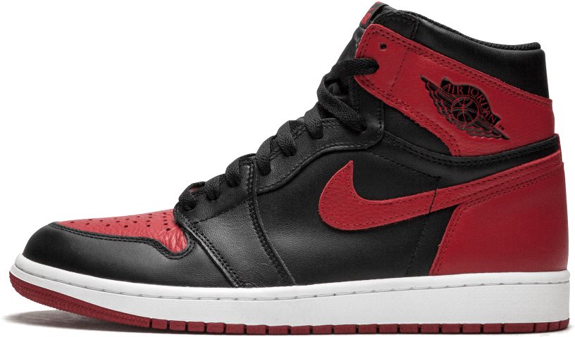 Jordan 1 Banned Gs (1000x600), Png Download