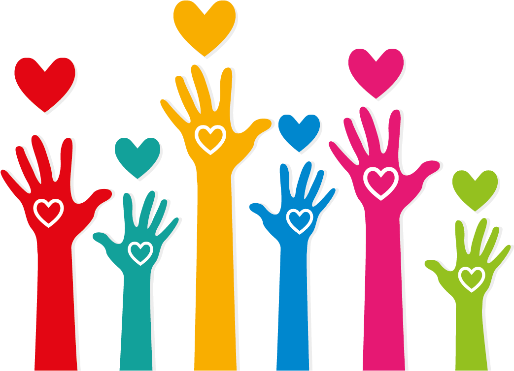 Unity Hand Png (1096x781), Png Download