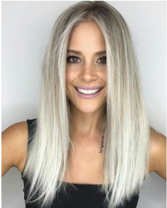 Photo Courtesy Of @hairbykimtran - Long Length Straight Hairstyles 2018 (480x300), Png Download