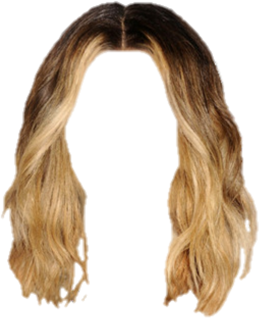 Hair Wig Extensions Blonde Hairstyle - Wig (592x699), Png Download