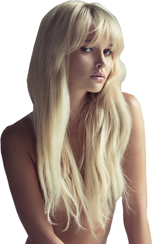 Easiest Way To Meet Women Best Way To Get A Girlfriend - Long Blonde Hair Side Fringe (1000x1076), Png Download