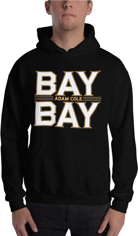 Adam Cole "bay Bay Logo" Pullover Hoodie Sweatshirt - Vans Hoodie (1000x1000), Png Download
