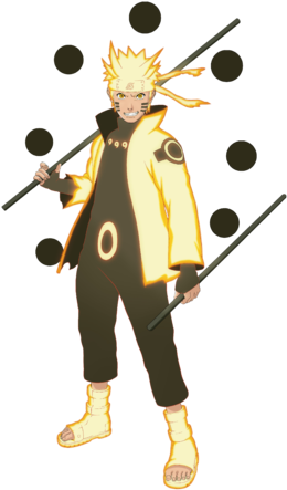 Six Paths Sage Mode Naruto - Naruto Uzumaki Sage Of Six Paths Mode (339x479), Png Download