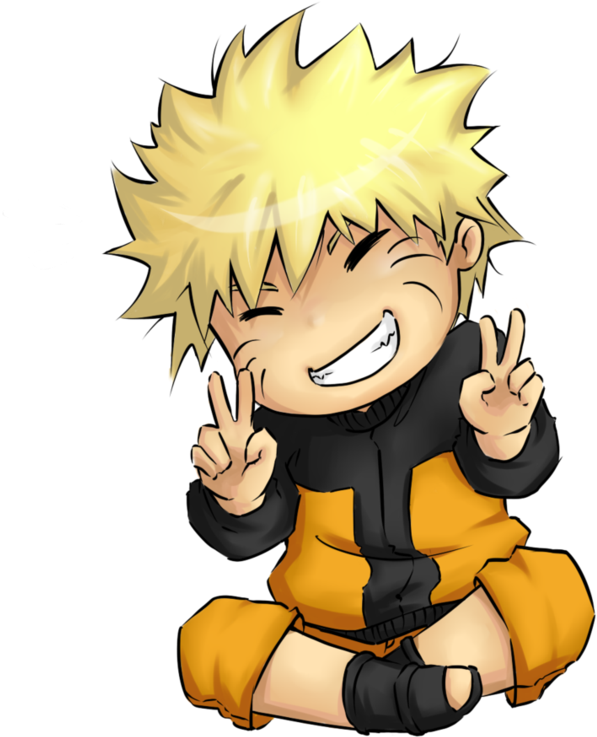 Chibi Naruto Png - Anime Chibi Naruto Png (863x925), Png Download