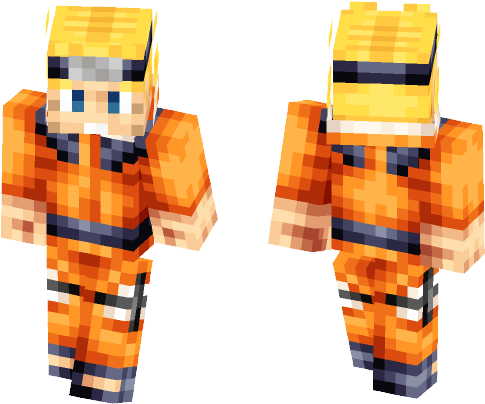 Male Minecraft Skins - Orange (584x497), Png Download