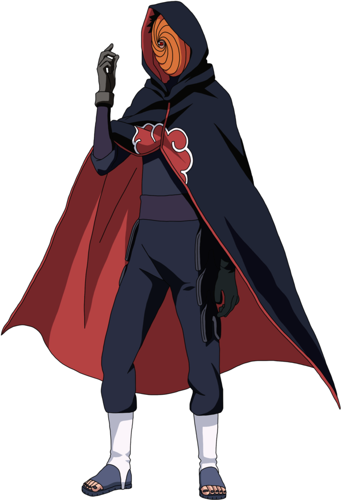 Naruto Clipart Naruto Shippuden - Naruto Shippuden Akatsuki Tobi (727x1044), Png Download