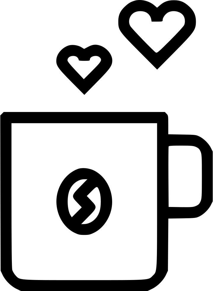 Coffee Cup Day Heart Comments - Heart (718x980), Png Download