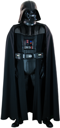 Empire Strikes Back Replica Darth Vader Costume (285x440), Png Download