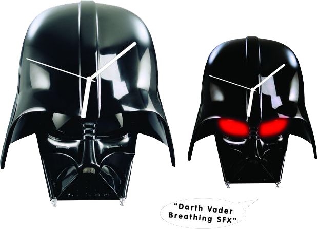Star Wars 3d Darth Vader Helmet Clock - Darth Vader (500x361), Png Download