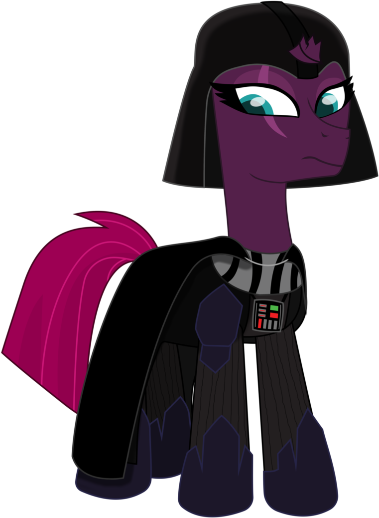 Darth Vader Clipart Comic - Tempest Shadow Darth Vader (760x1052), Png Download