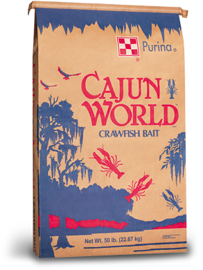 Purina® Cajun World Crawfish Bait - Purina Crawfish Bait (300x430), Png Download
