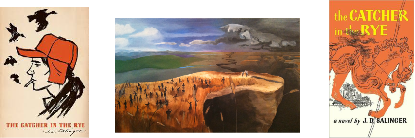 Catcher In The Rye Cover (845x281), Png Download