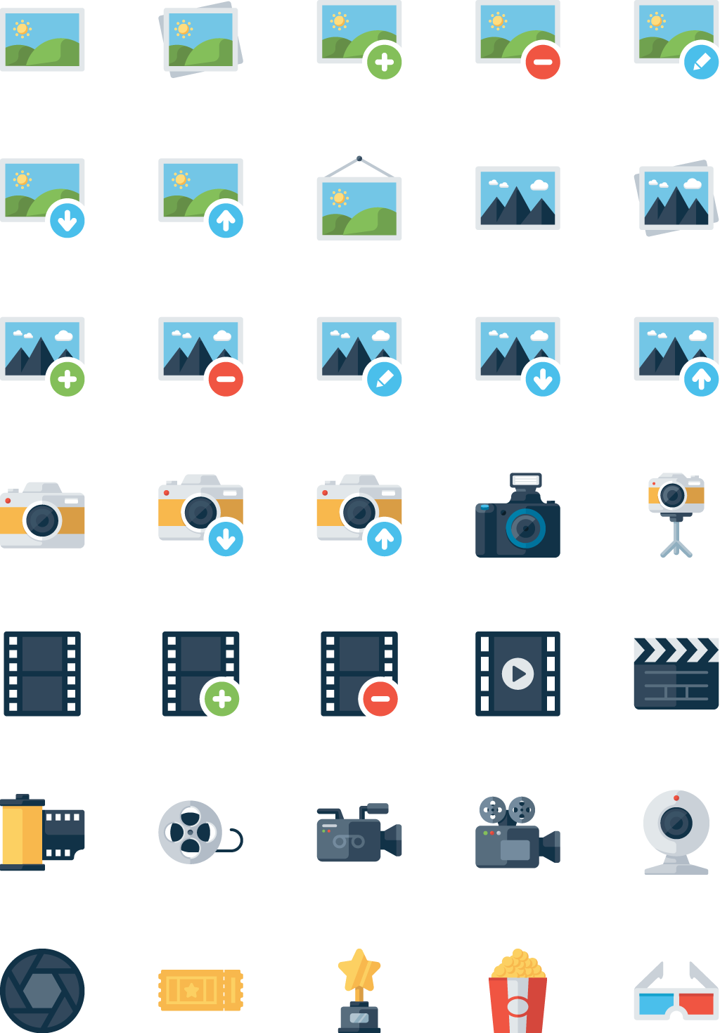 La Película Icono Vectores De - Film (1024x1469), Png Download