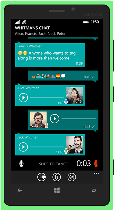 Location - Ватсап Для Виндовс Фона (480x820), Png Download