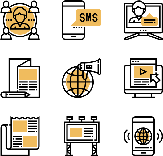 Advertising - Data Visualization Line Icon (600x564), Png Download