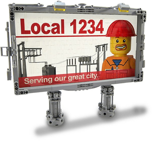 Mb Print Billboard - Cartoon (626x660), Png Download