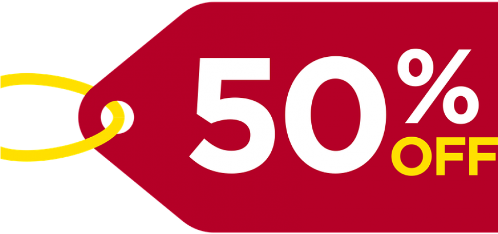 Especial 50% - Coupon Png (970x550), Png Download