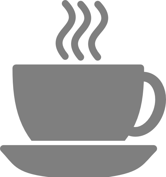 Steaming "cup Of Joe" - Latte Cup Clip Art (558x595), Png Download