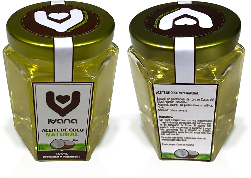 Aceite De Coco Panama (1200x703), Png Download