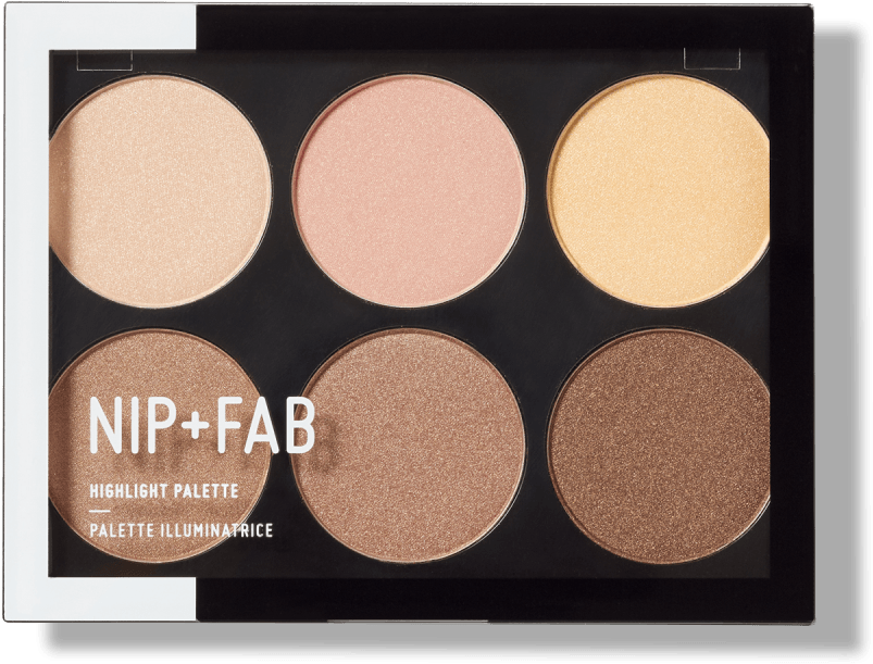 Highlight Palette Stroboscopic Nip Fab - Nip And Fab Contour Palette (1000x1000), Png Download