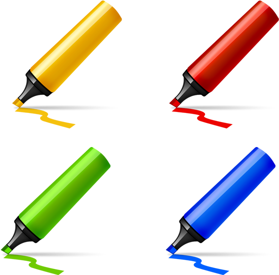 Marker Icon Psd Freebies - Marker Writing Clipart (600x575), Png Download