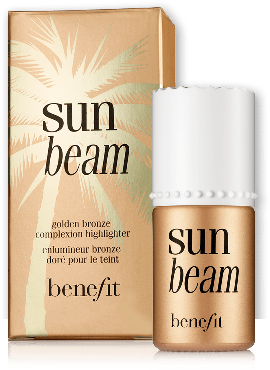 Golden Bronze Highlighter For A Sunkissed Radiance - Benefit Cosmetics Sun Beam Highlighter (1220x1380), Png Download