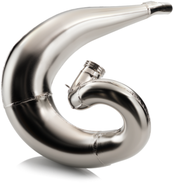 2-stroke Exhaust Manifold - 2 Stroke Exhaust Manifold (403x445), Png Download