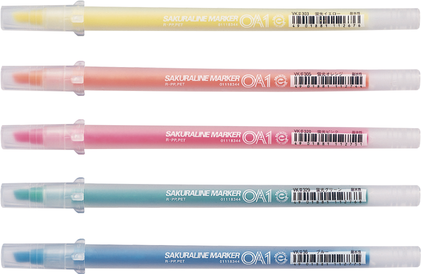 Sakura Line Marker Oa - Permanent Marker (890x700), Png Download