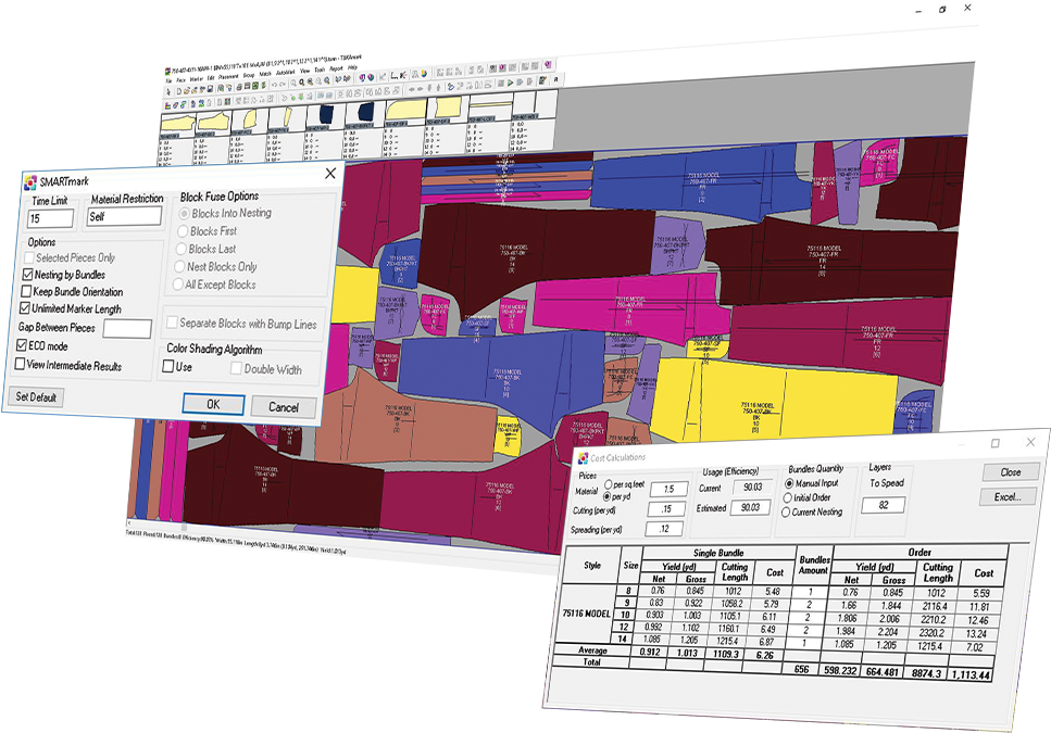 The Most Powerful Automated Nesting System In The Apparel - Software (1252x704), Png Download