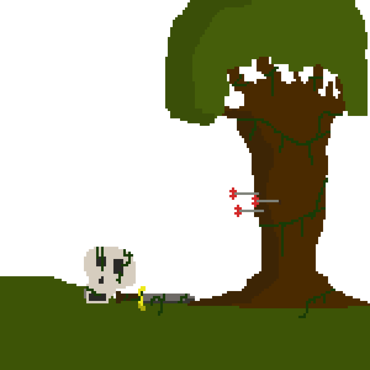 Ye Old Tree - Illustration (1200x1200), Png Download