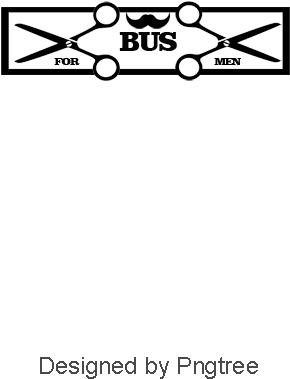 Male Barber Shop Logo, Decoration, Vector, Male Png - Psd (800x800), Png Download