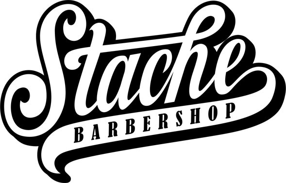 Stache Barber Shop (589x377), Png Download