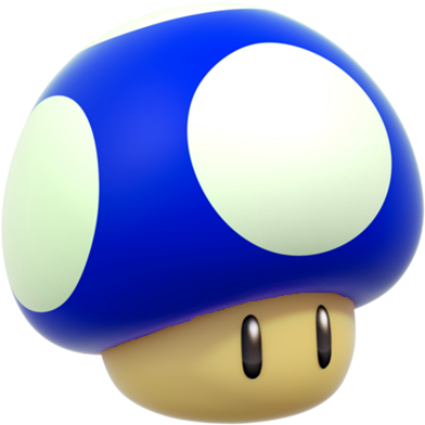 When Mario's Small, He's One Hit Away From Dying Why - Super Mario Mini Mushroom (400x399), Png Download