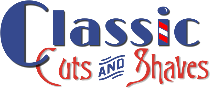 Classic Cuts & Shaves - Logo (881x385), Png Download