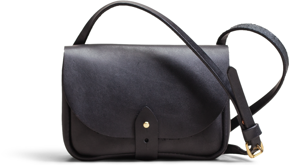 Orox Small Black Leather Purse - Small Black Leather Handbags (1060x1060), Png Download