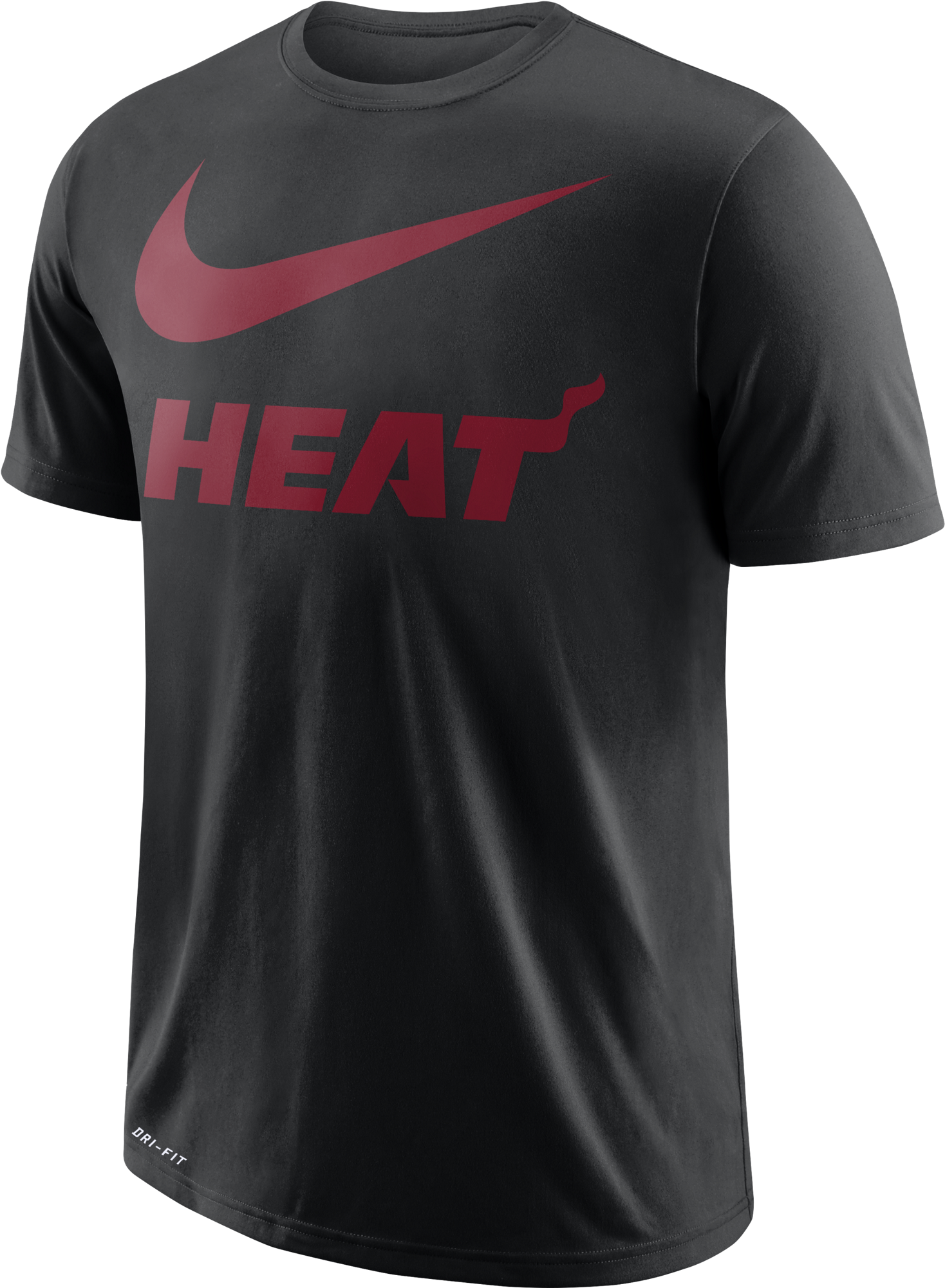 Nike Miami Heat Short Sleeve Swoosh Team Tee - Active Shirt (2226x2226), Png Download